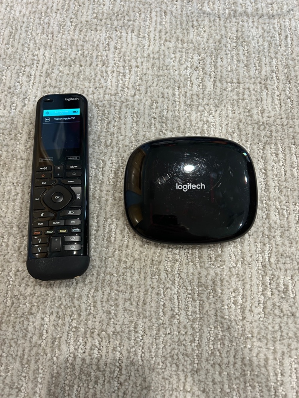 Logitech Harmony Remote and Hub - Black Gloss